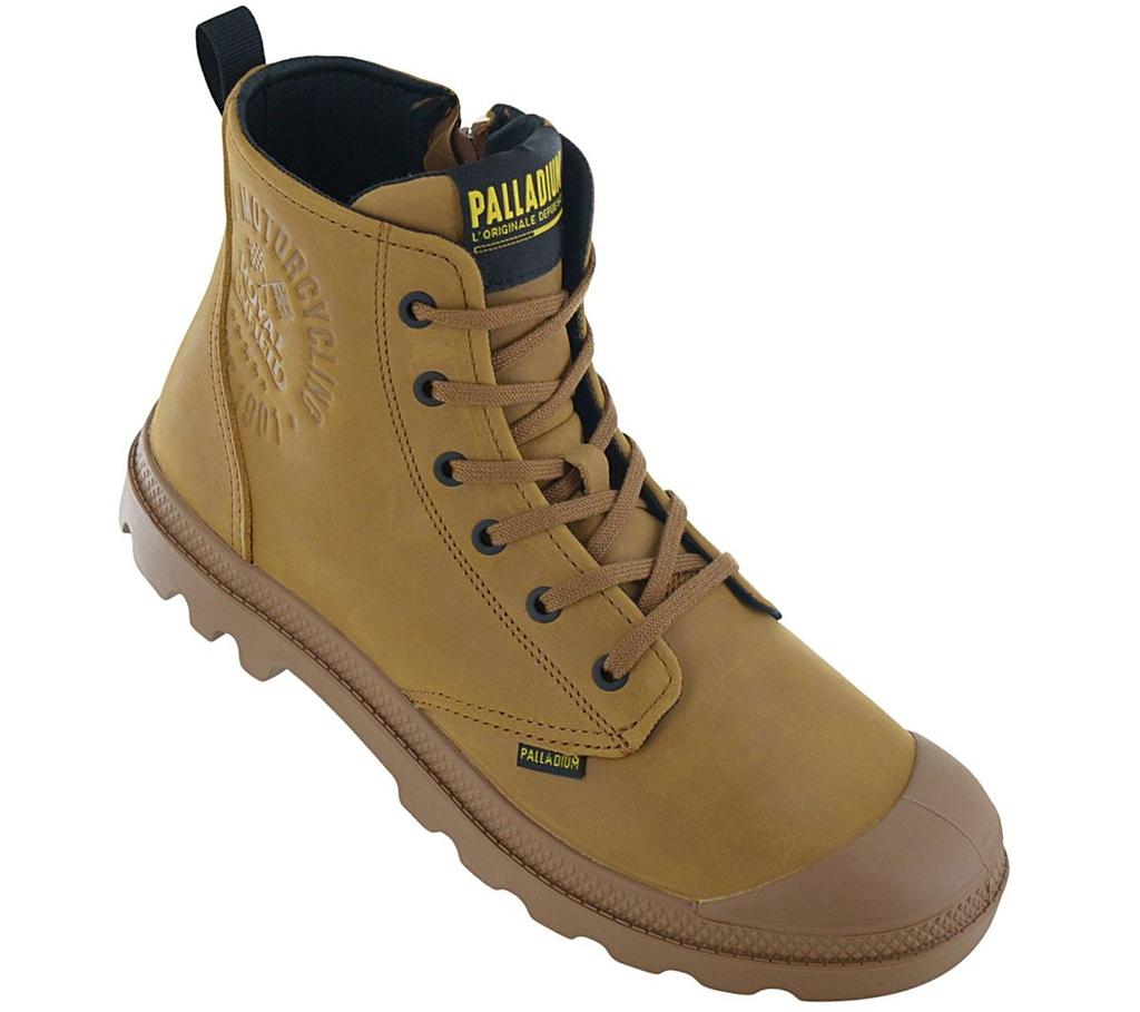 Palladium Pampa Continental Leather - Мужские ботинки кожаные коричневые 74373-203-M ОРИГИНАЛ