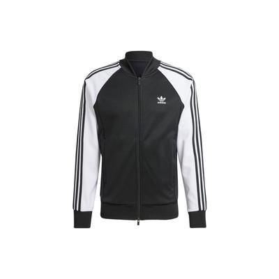 Originals Adicolor Classics Sst Trainingsjacke mit Kleeblatt und 3 Streifen Herren Oberteile Schwarz IK7025