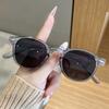 New Korean Round Plastic Sunglasses for Men and Women Fashion Trendy UV Resistant Glasses Outdoor Sunscreen Sunshade Eyewear
