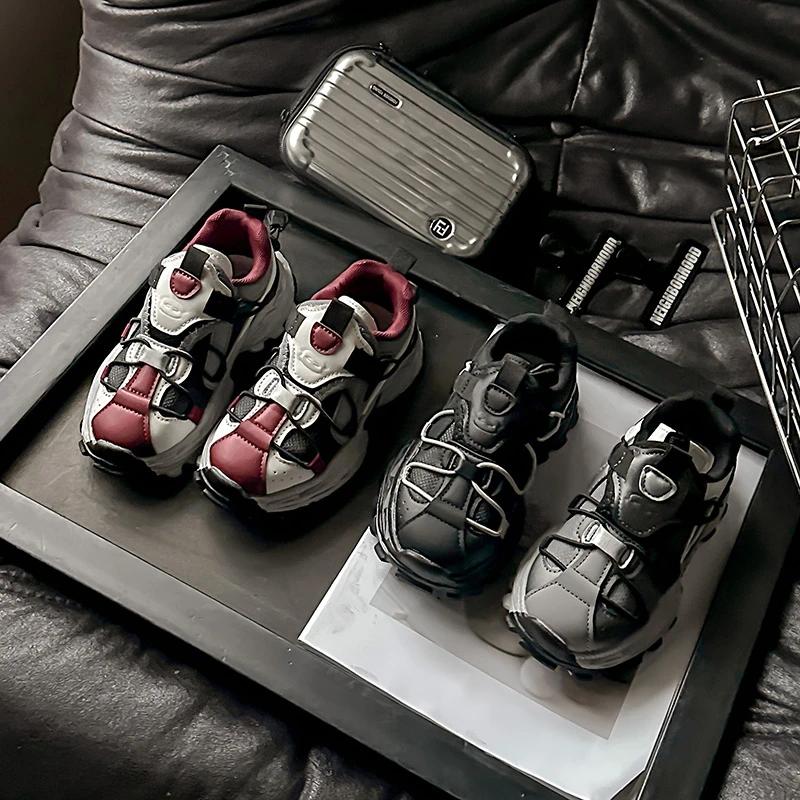 2025 New Children Casual Shoes for Girls Boy Spring Fashion Korean Style Soft Sole Anti-slippery Versatile Chic Sneakers