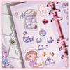 Embossed 3D Crystal Animal Stickers Cartoon Shimmery Crystal Stereo Stickers Pvc Cute Sticker Diy Crafts Phone Case Decoration