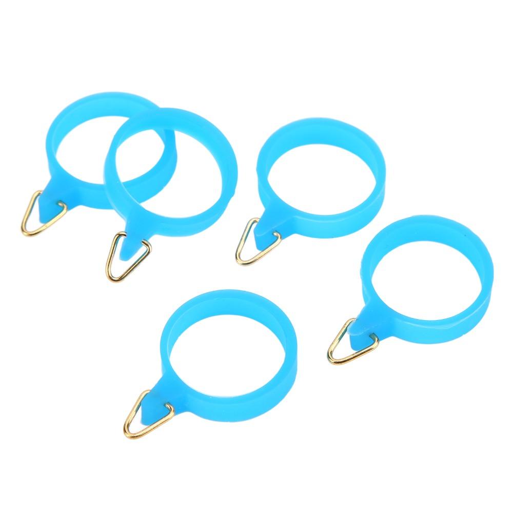 5PCS with Rubber Circle Fishing Rod Hook Holder Fishing Hook Holder  for Outdoor Fishing