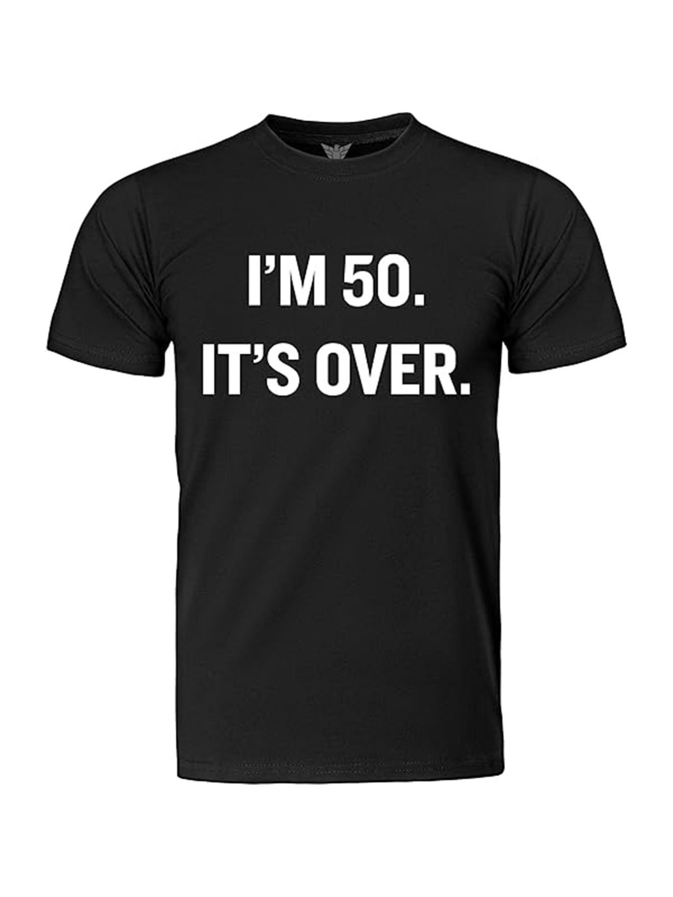T-Shirt y2k 50th Birthday T Black/White 4XL