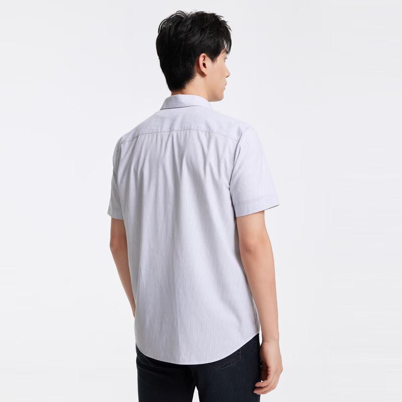 JOEONE Men's Slim Fit Modal Blend Short Sleeve Shirt