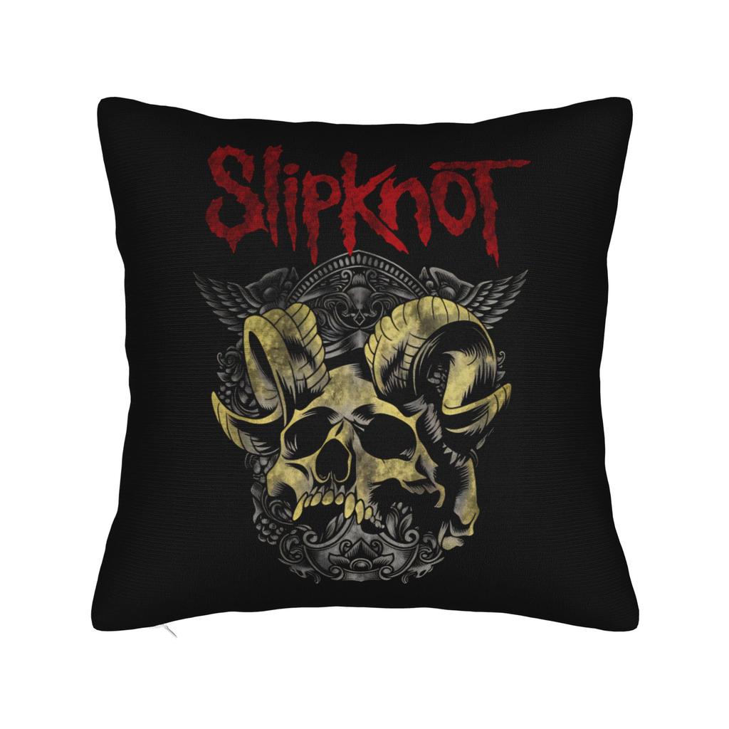 Slipknots Band Pillowcases Novelty Pillow Case For Sofa Couch Bed Living Room Comfy Pillow Cover