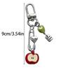 Handmade 3D Fruit Phone Charm Resin Beaded Keychain Fashion Bag Accessory Suitable for Phone and Schoolbag Bag and Key