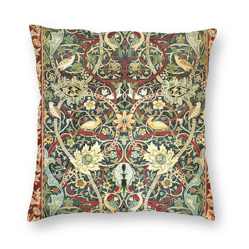 Tree Of Life By William Morris Cushion Cover Two Side 3D Print Snakeshead Textile Throw Pillow Case for Living Room Pillowcase