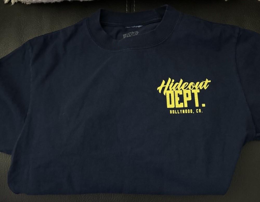 NEW - Hollywood Hideout Dept. Sz S Unisex T-Shirt L
