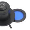 5 Pieces Microscope Filters 32 35 42 45mm Diameter Biological Microscope Accessories Green Blue Yellow White Red Optical Glass