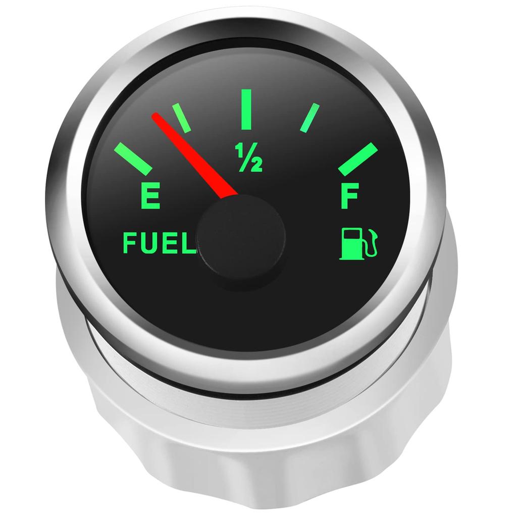 Fuel Gauge Fuel Level Gauge 8 Colors Backlight Fuel Gauge Fuel Level Sensor Fuel