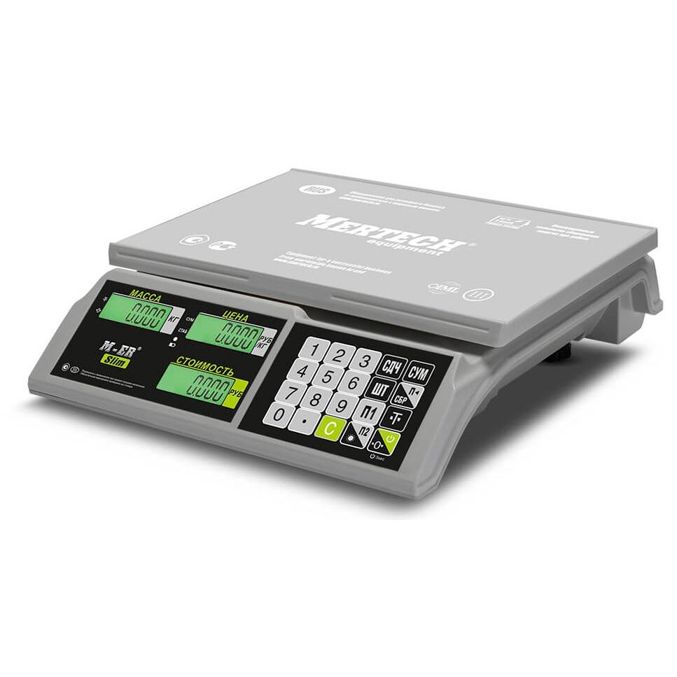 

Весы торговые Mertech M-er 326ac-15 2 ЖК