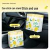 Self-standing Drawstring Car Trash Bag, Adhesive & Hanging, Thickened for Desktop or Car Use