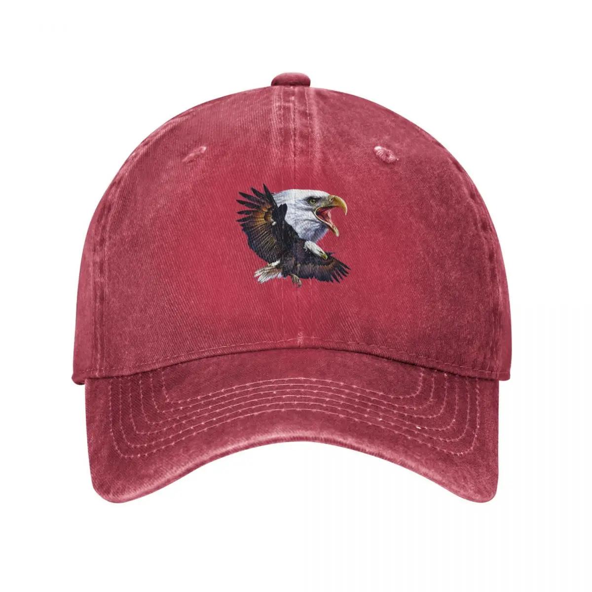 Bald Eagle Baseball Cap derby hat Custom Cap black Dropshipping Boy Womens