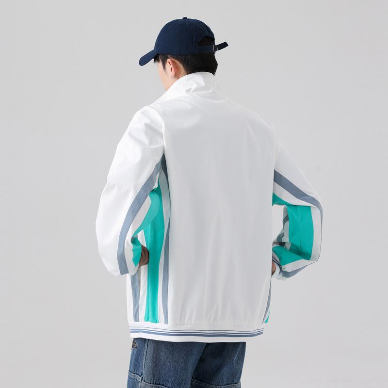 Куртки Мужские пальто Весна и осень Новые пальто с воротником-стойкой Модные брендовые — фото 4