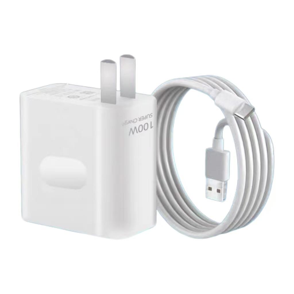 OPPO Phone 100W Super Flash Charge Cable and Fast Charger Set