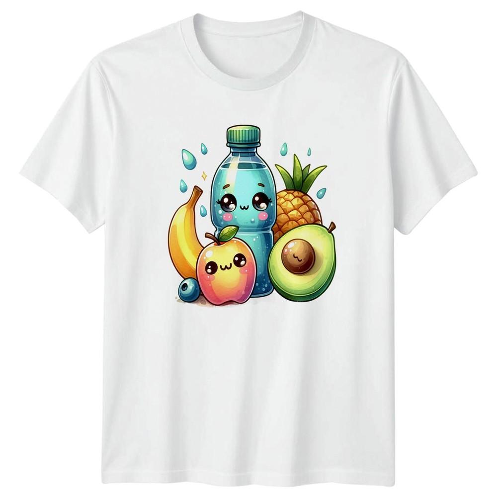 Cute Kawaii Healthy TShirt Kawaii Food Healthy Lifestyle Birthday Gift S