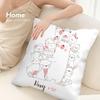 Cartoon Cute Animals Pillow Case Sofa Decorative Home Double-sided Print Plush Square Throw Pillow Covers Cushion Decor Cover