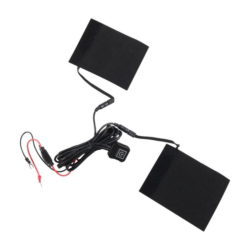 Abrasion Resistant Motorcycle Handle Heating Grips 12V Intelligent Temperature Control 3 Modes Built In Thermal Chip