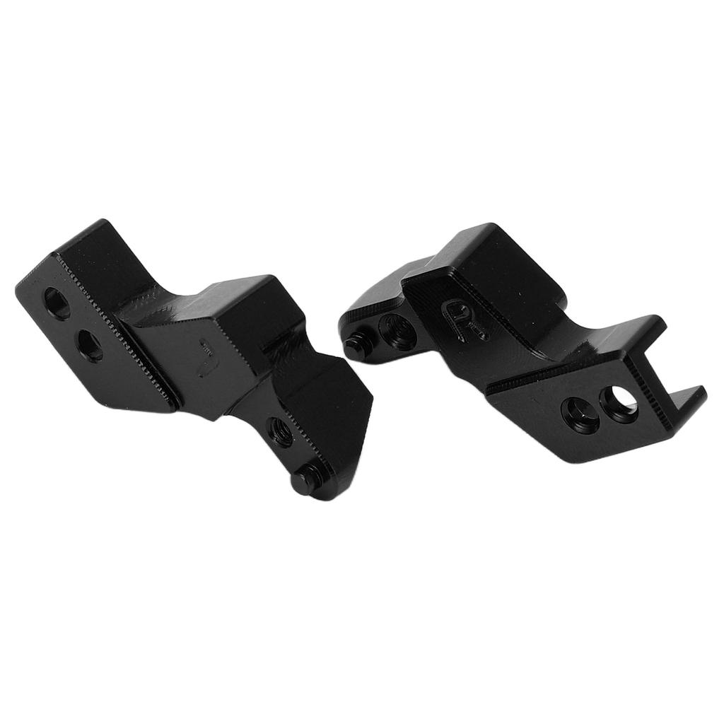 2pcs Front Bumper Mounts Aluminum Alloy Lightweight Front Fixing Seats with Screws Wrench for   SCX24 1Celsius24 RC Car