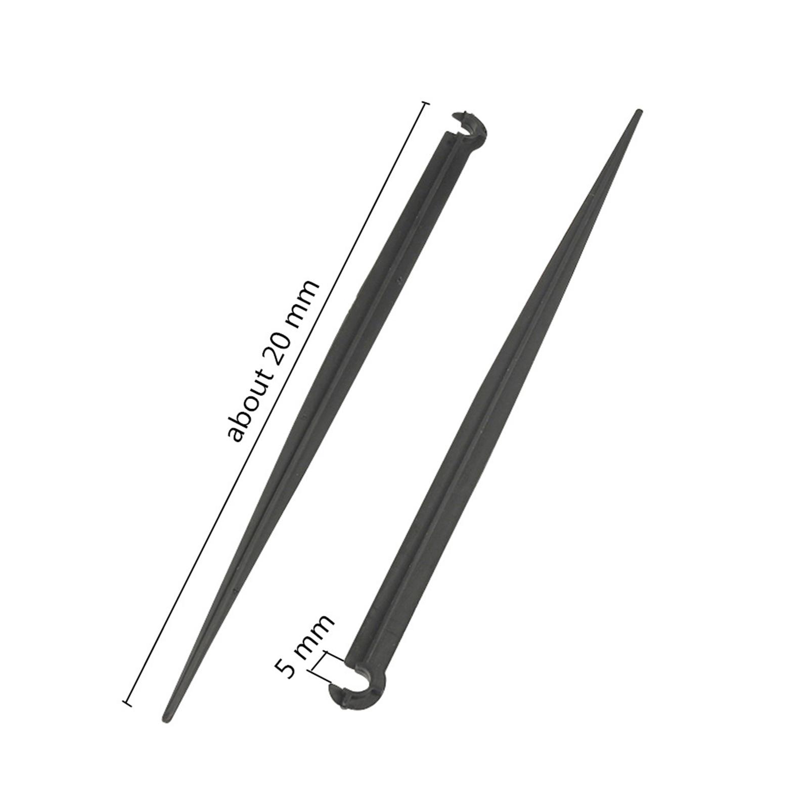 

50 шт. 1/4 дюйма кронштейн для шланга садовый капельный шланг «C» форма фиксированный держатель стеблей садовая ирригационная труба вставка земли