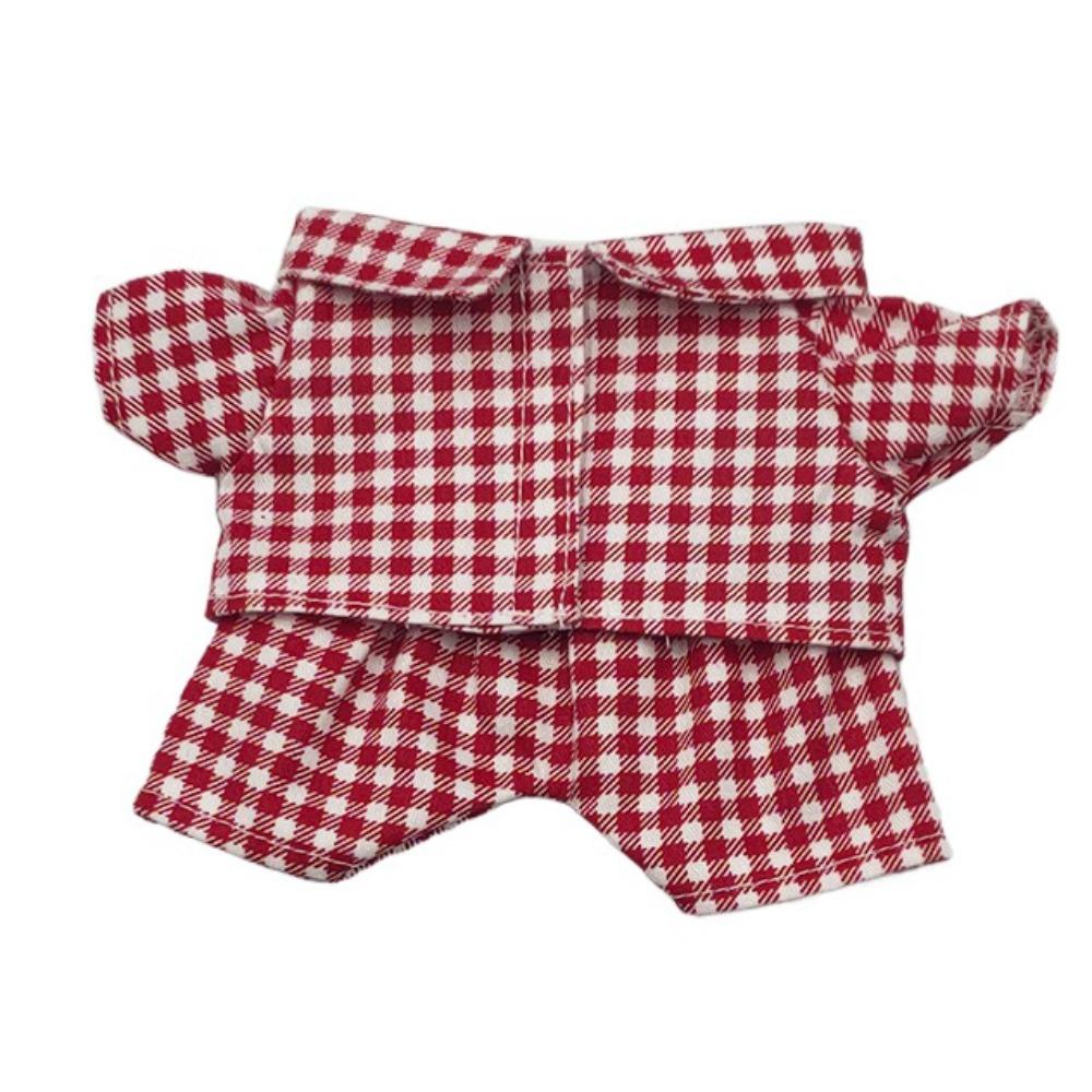 Casual Cotton Doll Clothes T-shirt Set Doll Clothes Outfit Plush Doll Clothes 20cm Cotton Doll