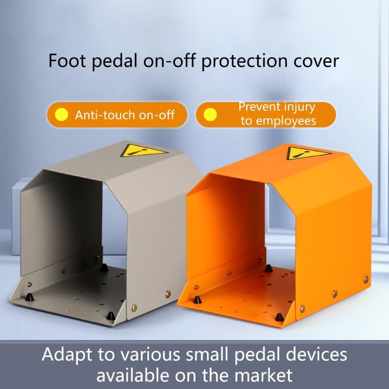 Copertura di Sicurezza Universale per Pedale a Piede con Alloggiamento Metallico per Interruttori a Pedale TFS-1, TFS-201, TFS-01, TFS-3
