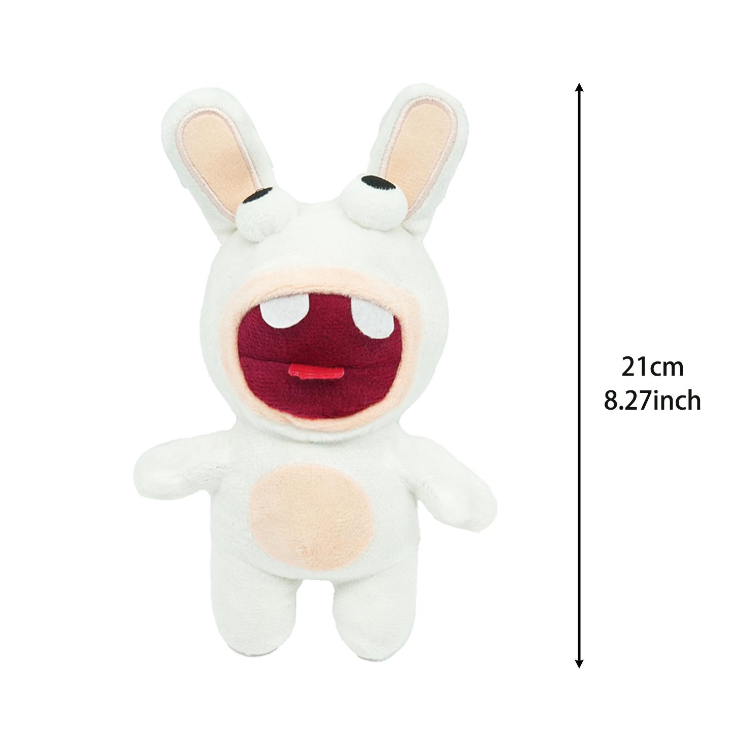 Treasuringu 21cm Kaninchen Plüschtiere Verrücktes Kaninchen Stoffpuppe Niedliche Tiere Spielzeug Plüschtiere Geburtstagsgeschenk