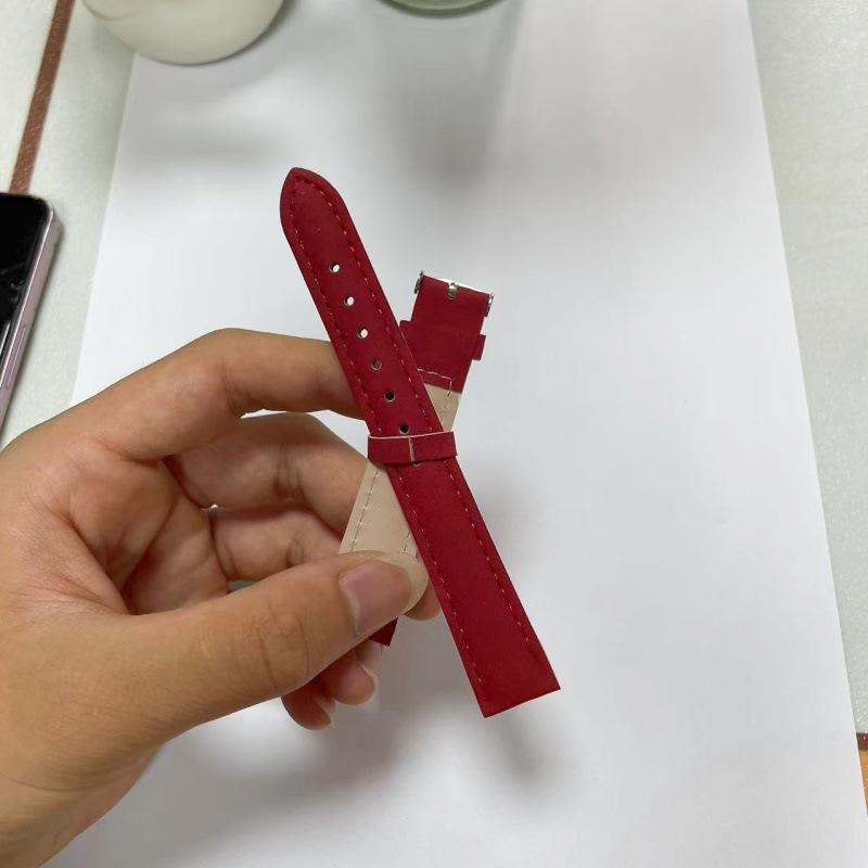 Uhrenzubehör, Unisex Buntes Lederarmband PU-Lederarmband, Studenten Dornschließe Lederarmband Armband