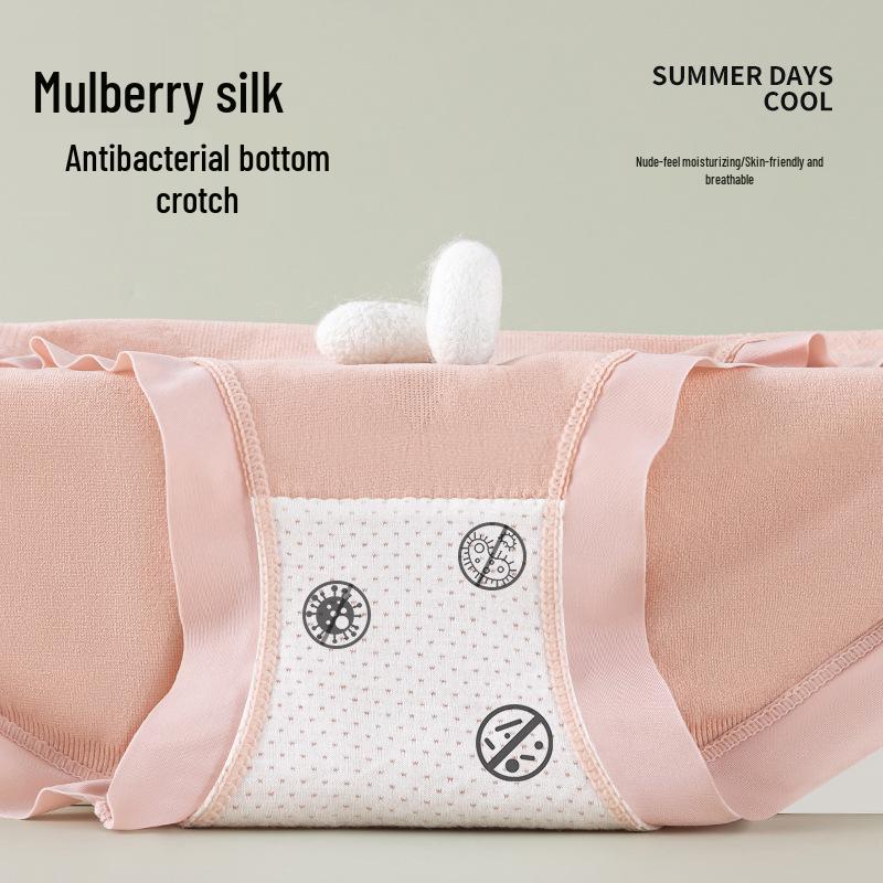 Hochgeschnittene nahtlose Damenunterwäsche mit Bauchkontrolle - Antibakterieller Seidenzwickel, Übergröße, Atmungsaktive Shorty-Slips (2025)