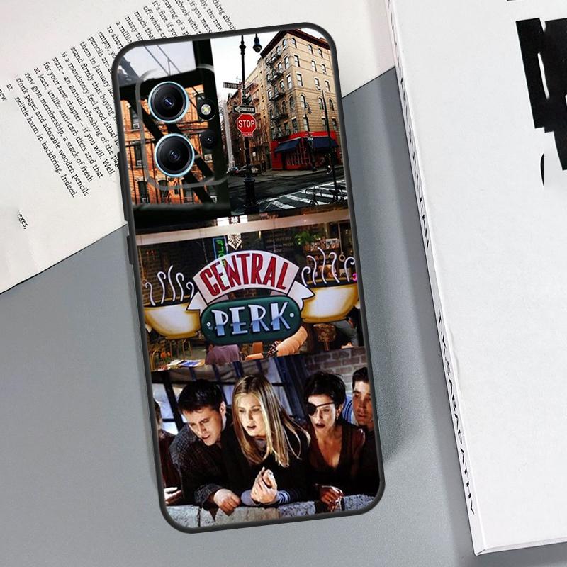 Central Perk Friends TV Show Case For Xiaomi Redmi Note 13 Pro 9 10 11 12 14 Pro Cover For Redmi 15C 15 14C 10C 12C 13C