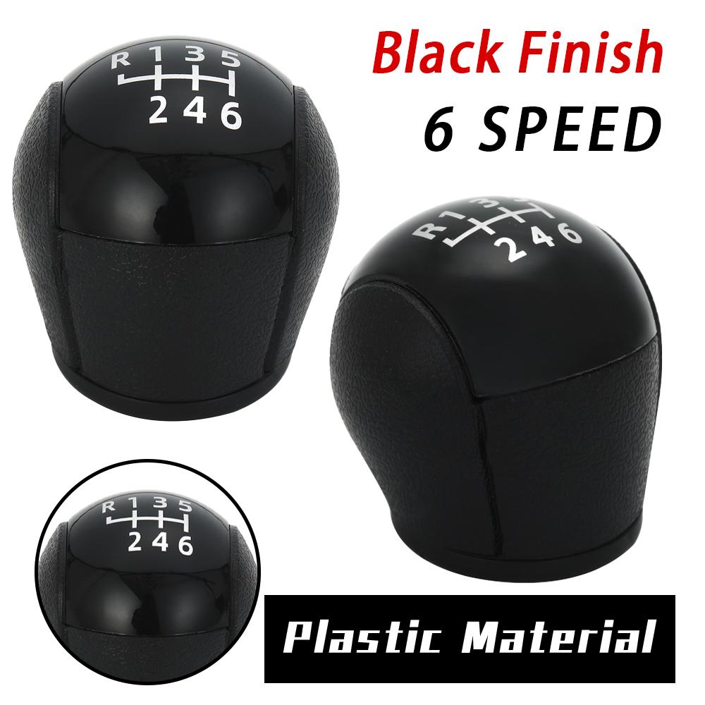 New Product 5/6 Speed Manual For Ford Transit Van MK7 (2006-2014) Automotive Interior Gear Stick Shift Knob Lever Black Sliver
