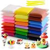 Eclet (Pack Of 12) Air Dry Clay, Colorful Children Soft Clay, Creative Art Crafts, Gifts For Kids-Multi Color. Non-Toxic
