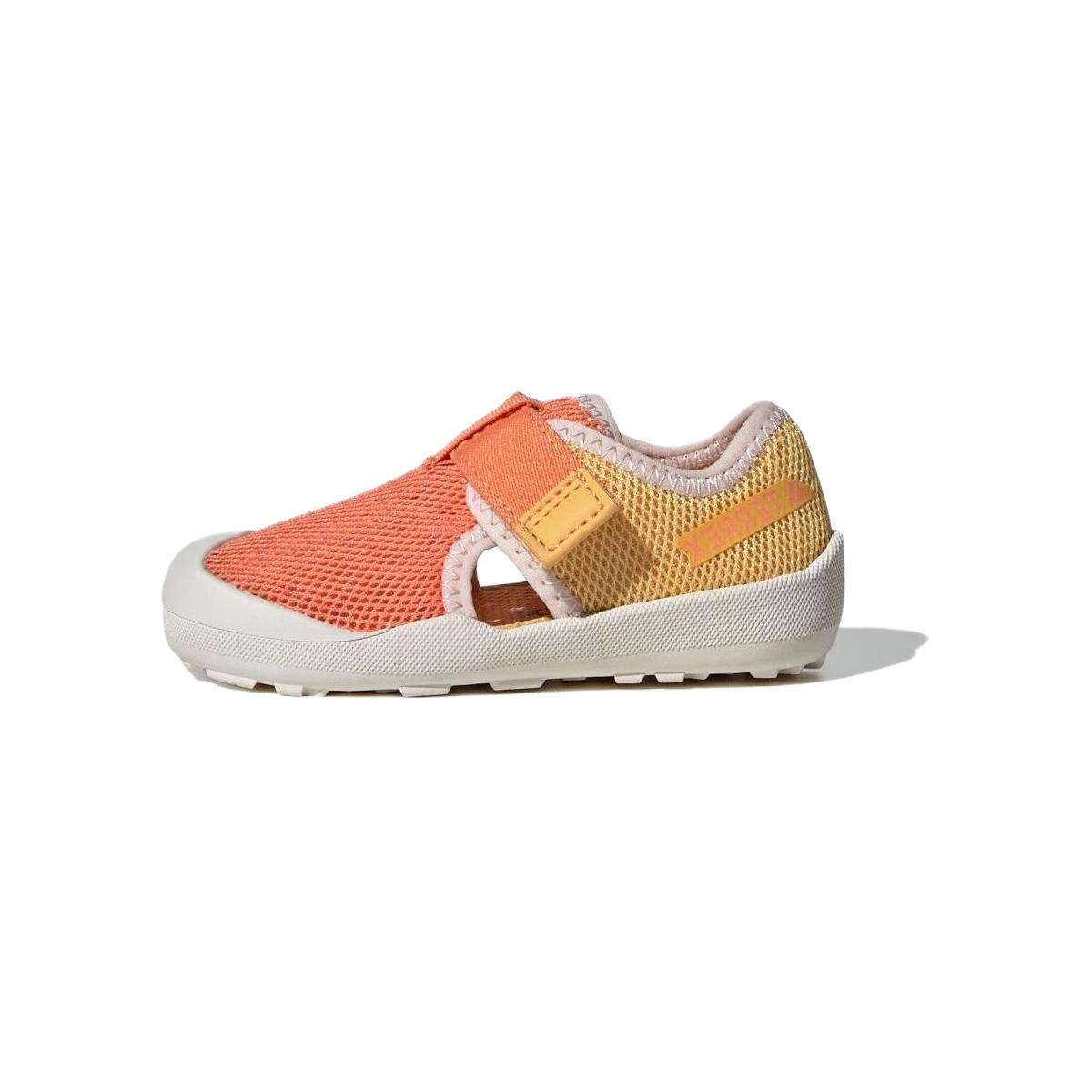 

New Baby Adidas Captain Toey Breathable Lightweight Low-Top Toddler Shoes Orange Yellow IF3112 26.5