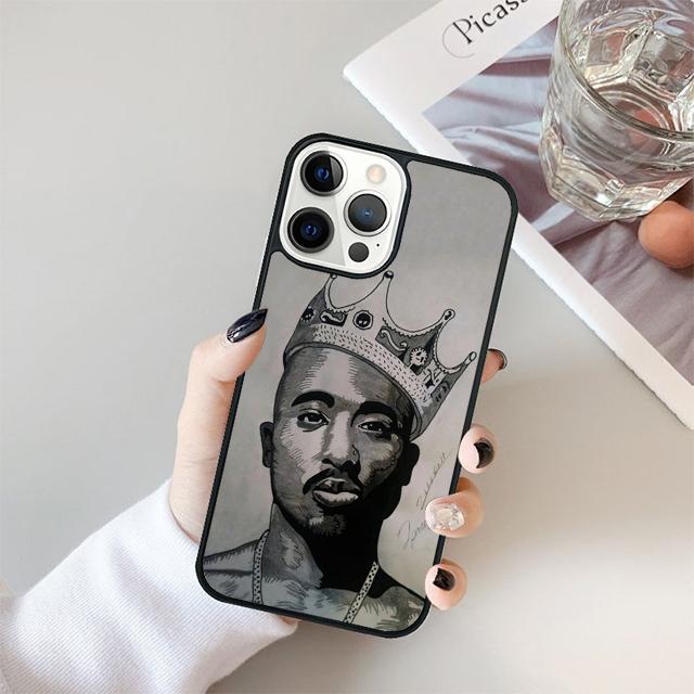 Tupac 2pac Shakur Handyhülle Für iPhone 17 Air 15 16 Hülle 14 13 11 12 Pro Max Max Plus Rückseite Schale