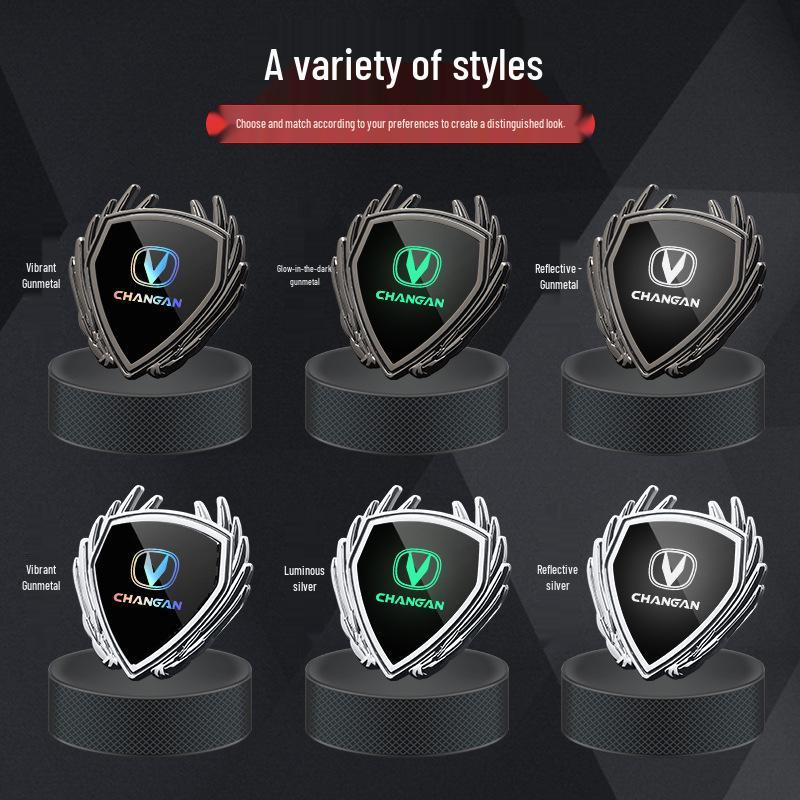 Changan CS75 Eado CS55 CS35 Plus Metallplakette Seitenfenster Auto Logo Aufkleber