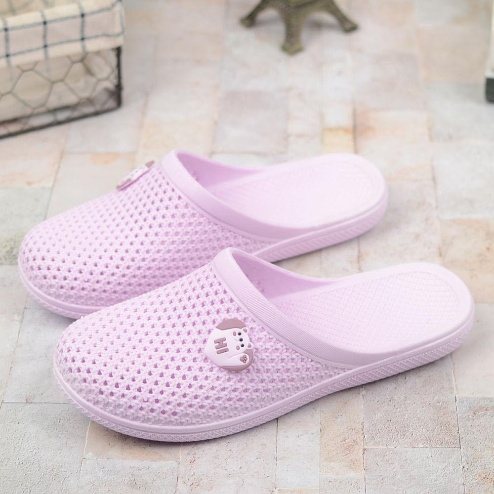 New Summer Slippers, Flat-bottomed Flip-flops, Women's Soft-soled Anti-slip Beach Slippers