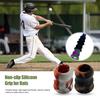 Bat Knob Taper Silicone Baseball Bat Cover Slowpitch Softball Bat Grip Taper Baseball Absorbent Band for Enhanced Grip Protection