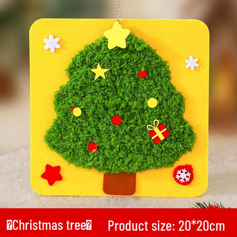 

Набор для шитья из нетканого материала «Сделай сам» на Рождество для детей - Креативный набор для поделок для детского сада