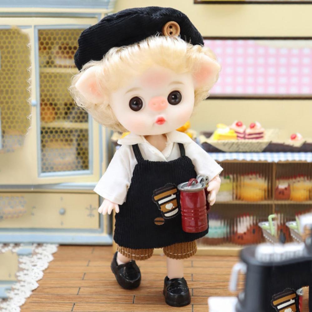 

Шарнирное тело мультяшная кукла Baker Bjd с подвижным суставом милая кукла Bjd аниме для детей style 1