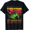 The Horrors Are Never Ending Frog Frog Horror T-Shirt
