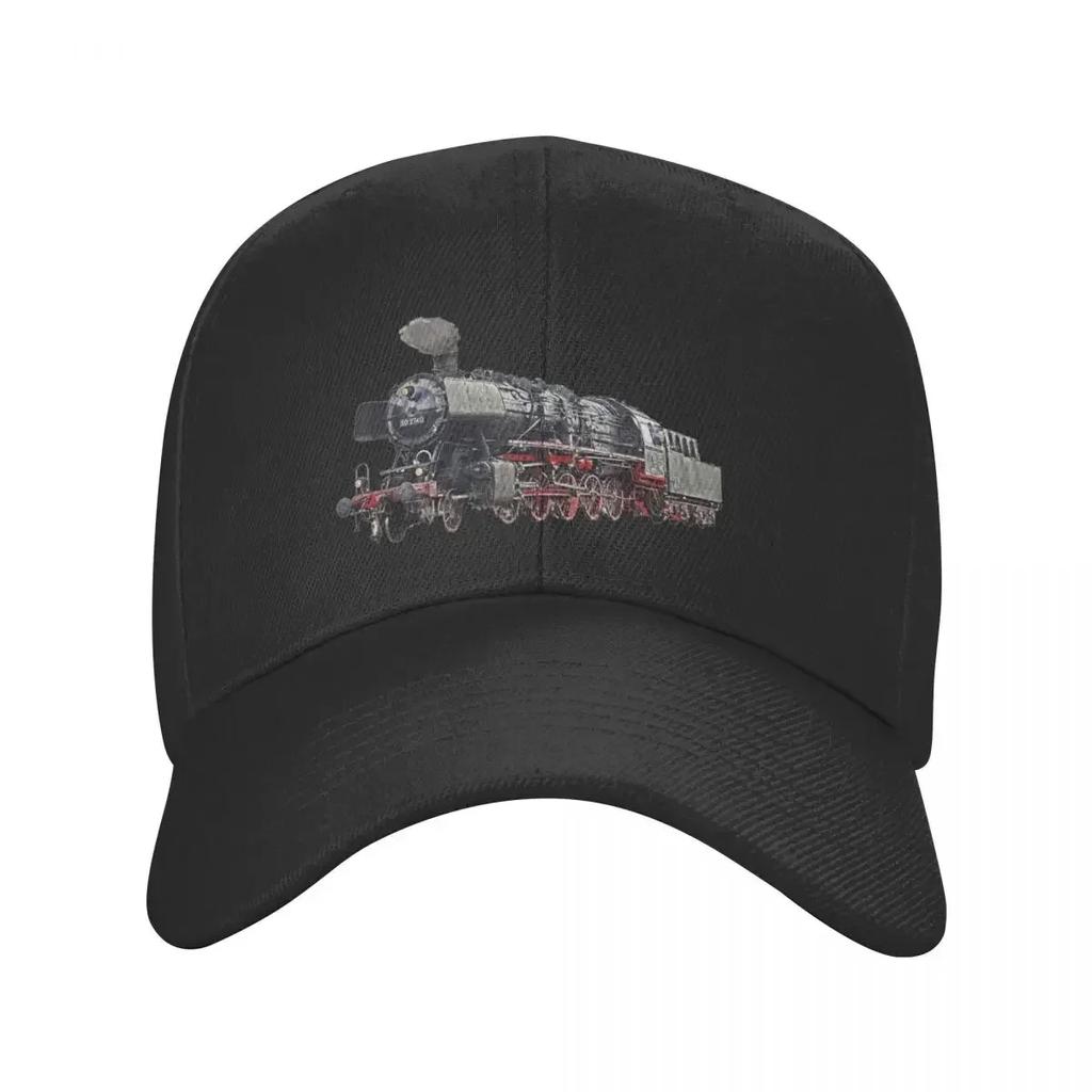 Dampflokomotive Baseballkappe |-F-| Luxus Kappe Sonnenhut Hip Hop Damen Hüte Herren
