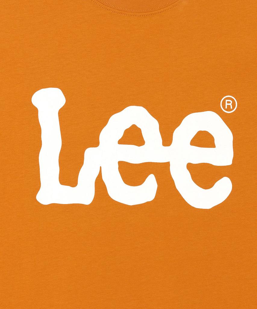 LEE Big Twitch Logo Short Sleeve T-Shirt Orange