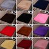 Faux Rabbit Fur Fluffy Car Seat Cushion Warm Thicken Winter Car Seat Cover Anti-slip General Without Backrest Car Protection