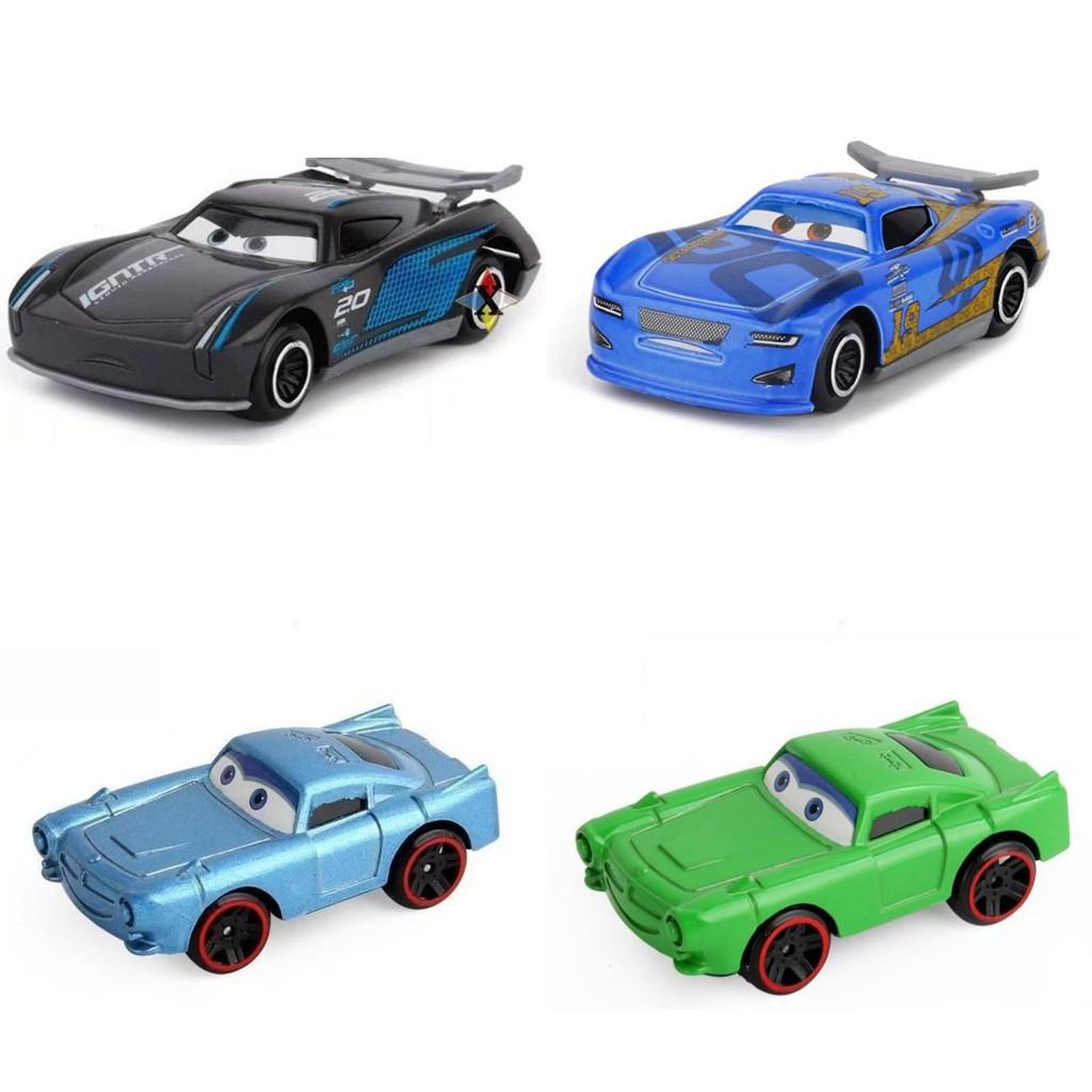Lightning Cars Mater Jackson Storm Model Toy Set Kids Gift Birthday