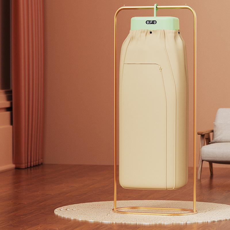 Portable Smart Clothes Dryer with Ion Quick Dry & Sterilization - Compact, Automatic, Foldable Storage.