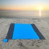 210x200cm Pocket Beach Blanket Foldable Sand Beach Mat Camping Mat  for Outdoor Camping Travel