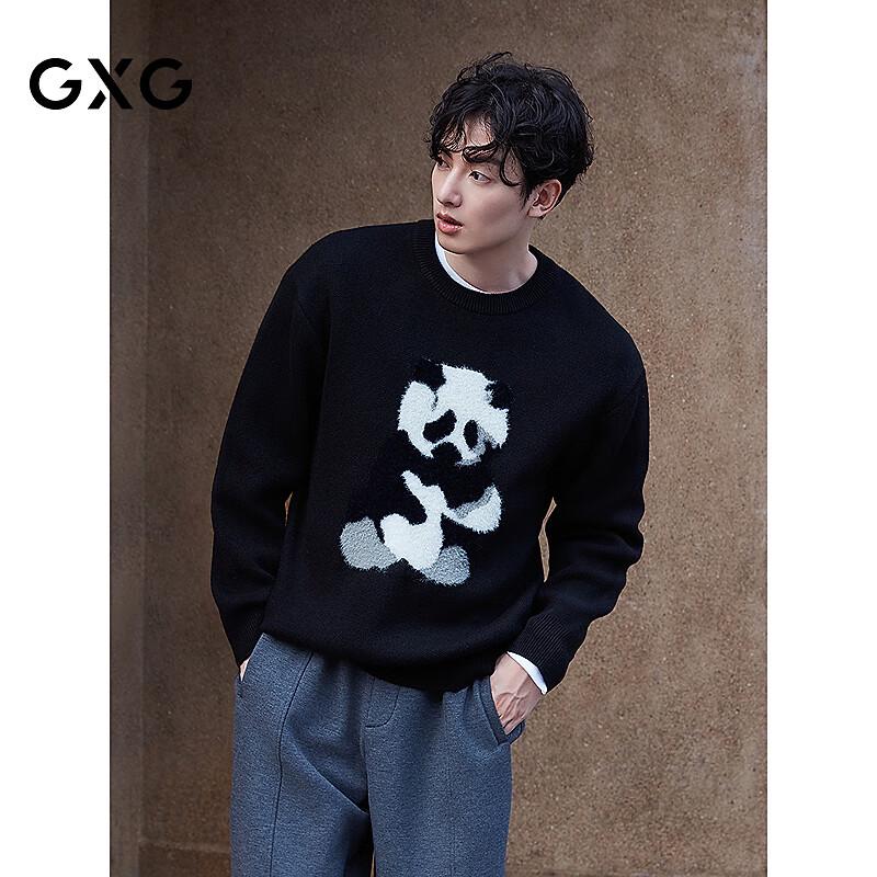 

GXG Men s Panda Jacquard Knit Sweater 2XL