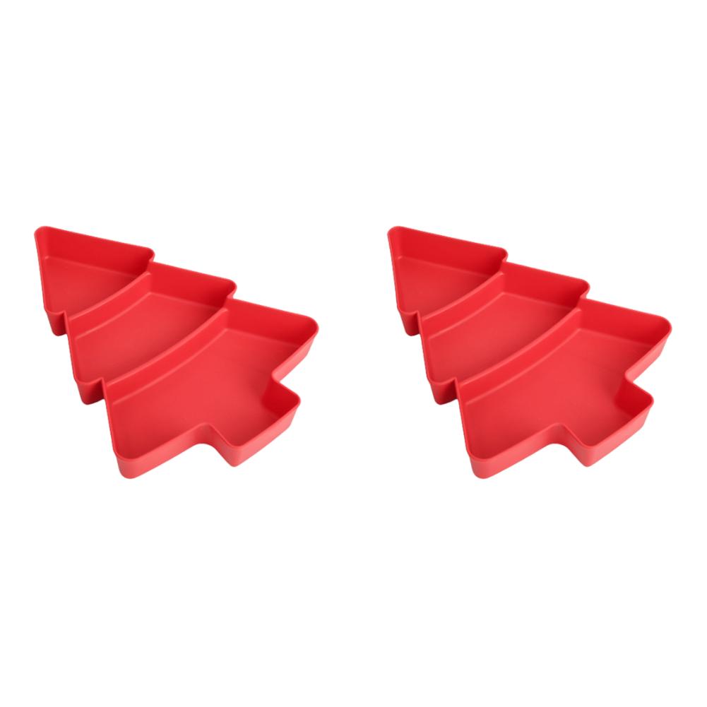 Christmas Tree Fruit Plate Snack Plate Candy Plate Marry Christmas Party Decorations for Home Navidad Noel Natal Xmas Gift