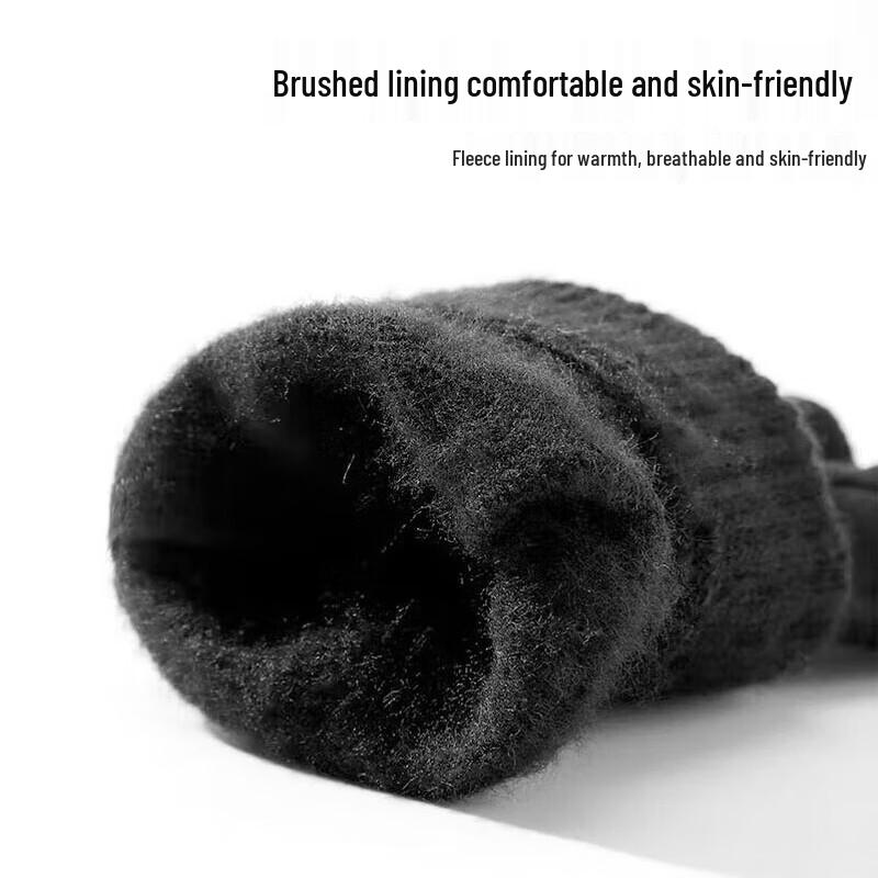 Nanji Ren Winter Knitted Touchscreen Gloves