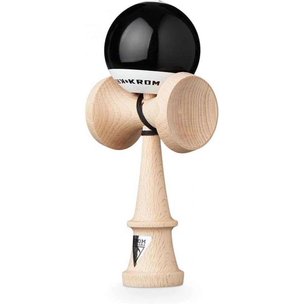 Wisee Kendama Krom Pop Chrome Pop Lol Sticky Clear  Black  Black